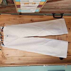 Universal Thread Cream Striped Chinos